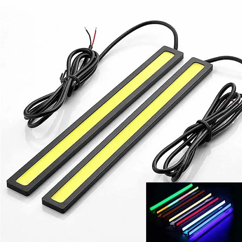 17cm COB Car Daytime Running Light Car DRL LED Strip Light External Light Car Waterproof Fog Lights Car Styling Accessories
17cm COB Car Daytime Running Light Car DRL LED Strip Light External Light Car Waterproof Fog Lights Car Styling Accessories