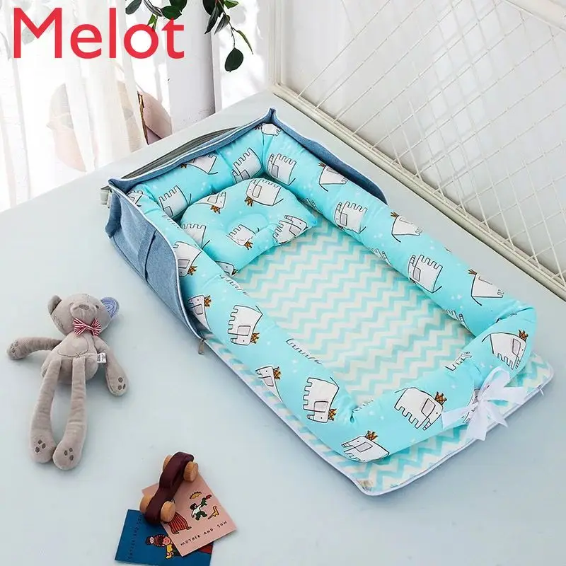 Baby Crib Foldable Multifunctional Portable Small Bed Newborn Bed In Bed Baby Sleeping Bionic Bed BB Bed High Quality Durable
Baby Crib Foldable Multifunctional Portable Small Bed Newborn Bed In Bed Baby Sleeping Bionic Bed BB Bed High Quality Durable