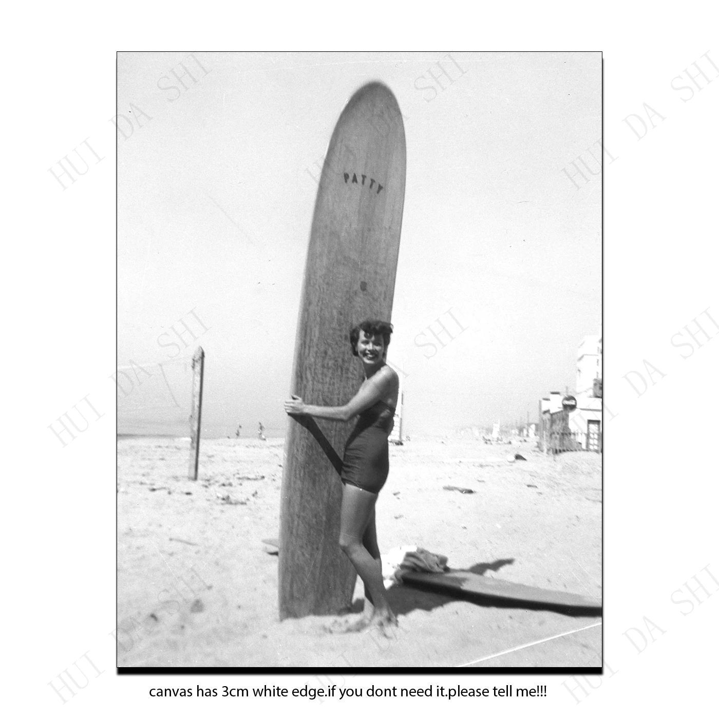 Vintage 1970 Old Black white surfing surfer photo seascape model Hawaii Australia beach USA long board poster
Vintage 1970 Old Black white surfing surfer photo seascape model Hawaii Australia beach USA long board poster