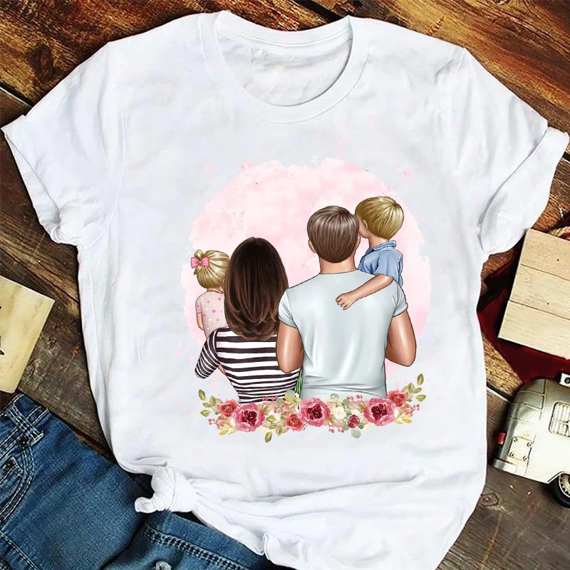 Women Fashion Love Family Son Daughter Summer Mama Mom Mother Tshirts Clothes Graphic T Top Lady Print Female Tee T-Shirt
Women Fashion Love Family Son Daughter Summer Mama Mom Mother Tshirts Clothes Graphic T Top Lady Print Female Tee T-Shirt
