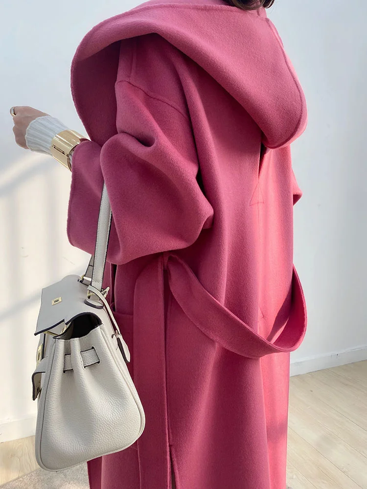 Winter Wool Coat Women 2021 Medium Long High-end Double Cashmere Camel Rose Loose Casual Overcoat Woolen Jacket Autumn
Winter Wool Coat Women 2021 Medium Long High-end Double Cashmere Camel Rose Loose Casual Overcoat Woolen Jacket Autumn