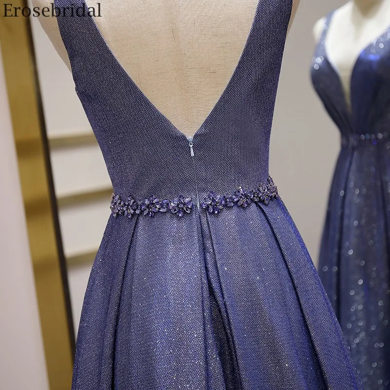 Erosebridal Bling A Line Evening Dress Long 2020 New Fashion V Neck Beads Belt Elegant Long Formal Dress Evening Gown Open Back
Erosebridal Bling A Line Evening Dress Long 2020 New Fashion V Neck Beads Belt Elegant Long Formal Dress Evening Gown Open Back