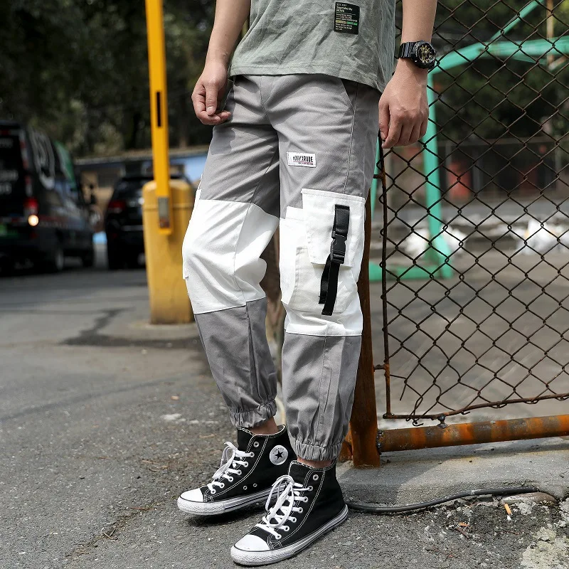 Hip Hop Boy Multi-Pocket Elastic Waist Design Harem Pant Men Streetwear Punk Casual Trousers Jogger Male Sweatpants Fashionable
Hip Hop Boy Multi-Pocket Elastic Waist Design Harem Pant Men Streetwear Punk Casual Trousers Jogger Male Sweatpants Fashionable