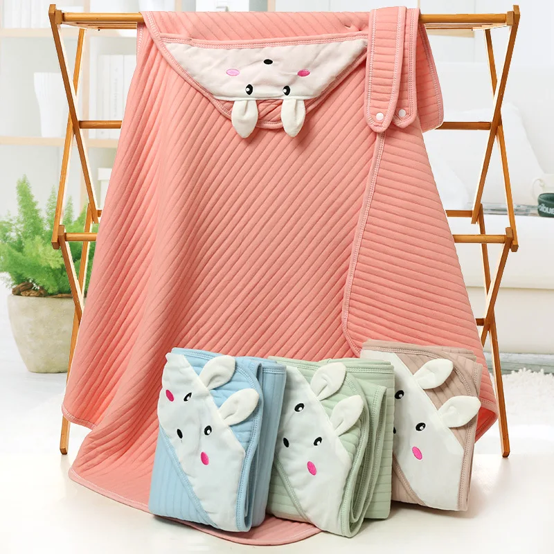 Baby Blanket Cartoon Rabbit Newborn Sleeping Cottonen Velope For Discharge Warm Quilt Soft Swaddle Breathable Hooded Bath Towel
Baby Blanket Cartoon Rabbit Newborn Sleeping Cottonen Velope For Discharge Warm Quilt Soft Swaddle Breathable Hooded Bath Towel
