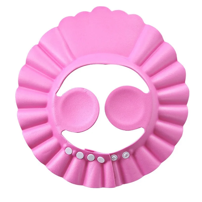 1 шт. Baby Shower Кепки s шампунь шляпа с козырьком для ванной регулируемым размером