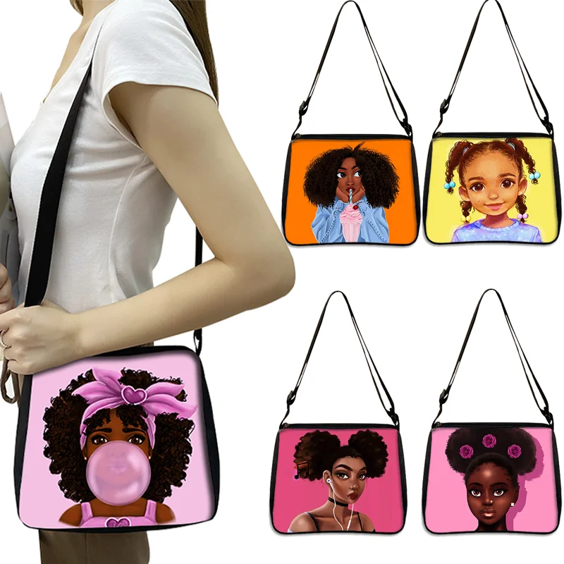 Милая Черная дизайнерская сумка с рисунком Африканской девушки, Экологически чистая многоразовая сумка для покупок под подмышками для про...
Милая Черная дизайнерская сумка с рисунком Африканской девушки, Экологически чистая многоразовая сумка для покупок под подмышками для про...