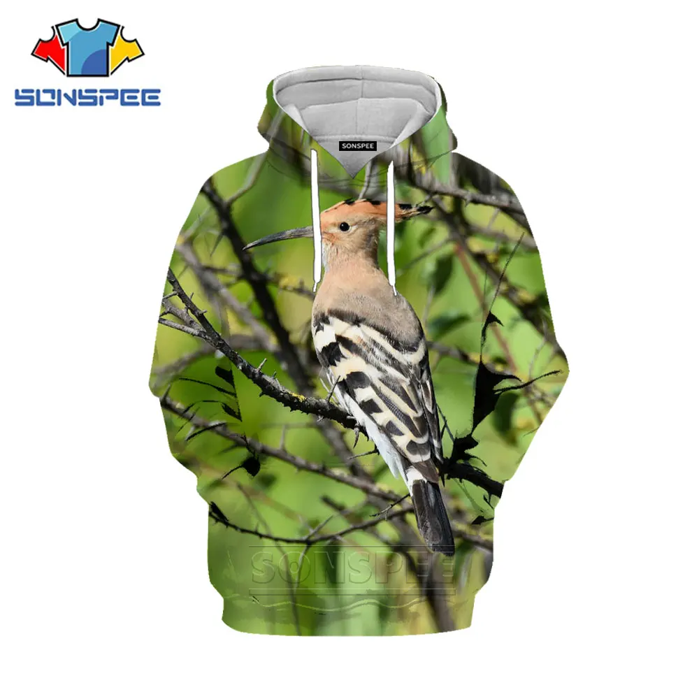 SONSPEE Wild Jungle Animal Hunting Partridge Bird Hoodie 3D Print Harajuku Man Woman Hoodies Autumn Casual Sports Sweatshirts
SONSPEE Wild Jungle Animal Hunting Partridge Bird Hoodie 3D Print Harajuku Man Woman Hoodies Autumn Casual Sports Sweatshirts