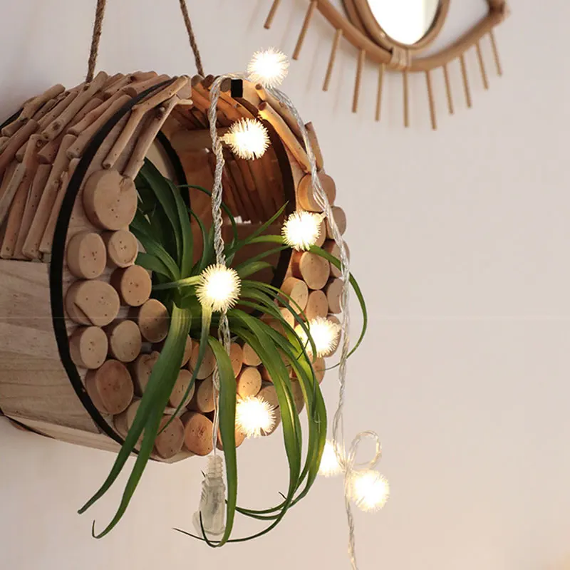 1M 6M 10LED 40LED Dandelion Ball String Lights Christmas Fairy Lighting Strings Battery Powered For Holiday Party DIY Decor
1M 6M 10LED 40LED Dandelion Ball String Lights Christmas Fairy Lighting Strings Battery Powered For Holiday Party DIY Decor