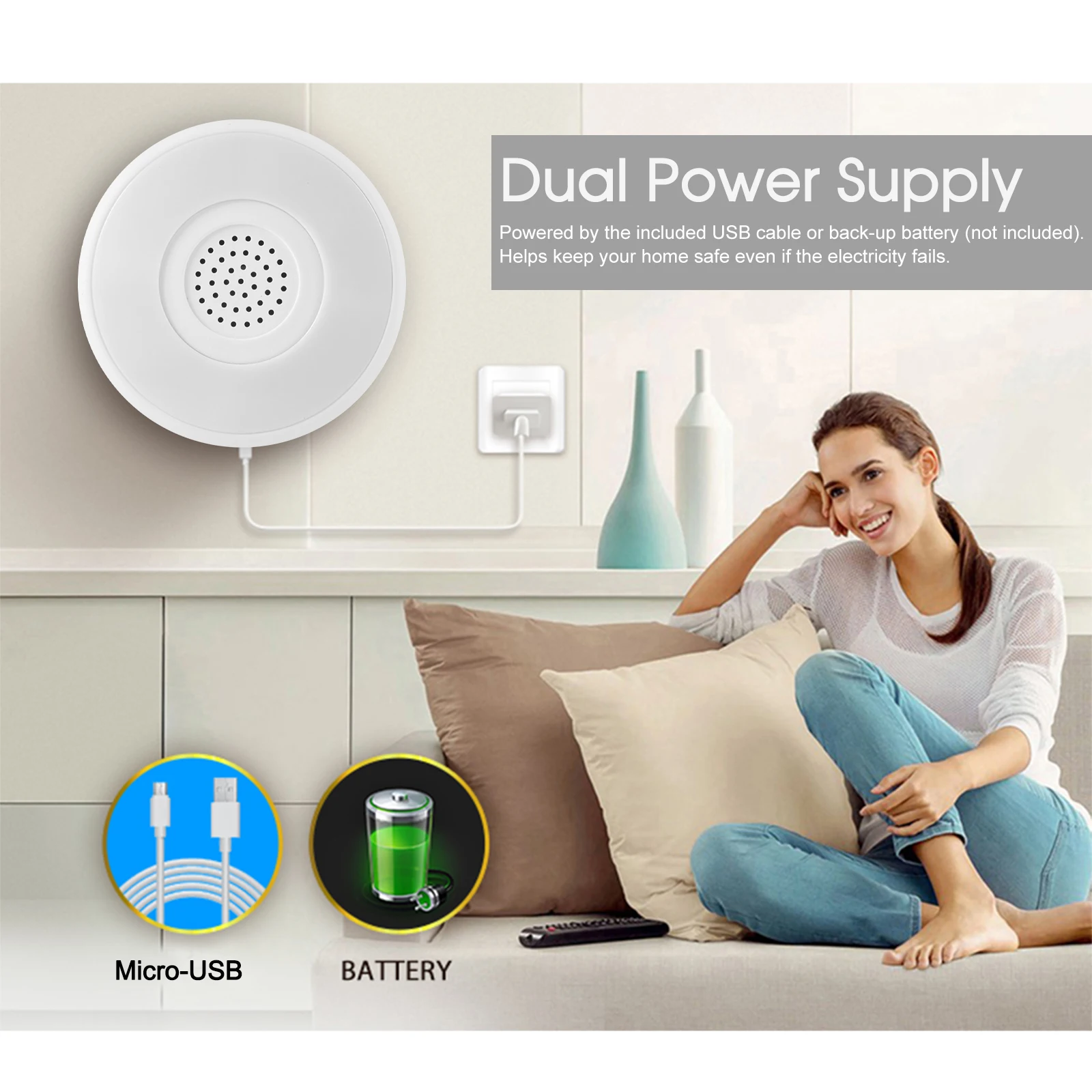 Tuya Zigbee Siren Alarm Sensor Smart Alarm Siren Sound And Light Alarm Horn Home Security System Tuya Smart Life APP
Tuya Zigbee Siren Alarm Sensor Smart Alarm Siren Sound And Light Alarm Horn Home Security System Tuya Smart Life APP