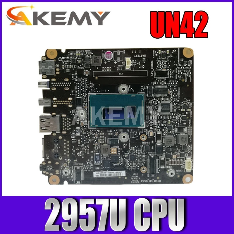 Akemy New! UN42 motherboard For Asus VivoMini UN42 UN42-CM4S64 UN42-CB Mini Vivo PC computer mainboard W/ 2957U CPU
Akemy New! UN42 motherboard For Asus VivoMini UN42 UN42-CM4S64 UN42-CB Mini Vivo PC computer mainboard W/ 2957U CPU