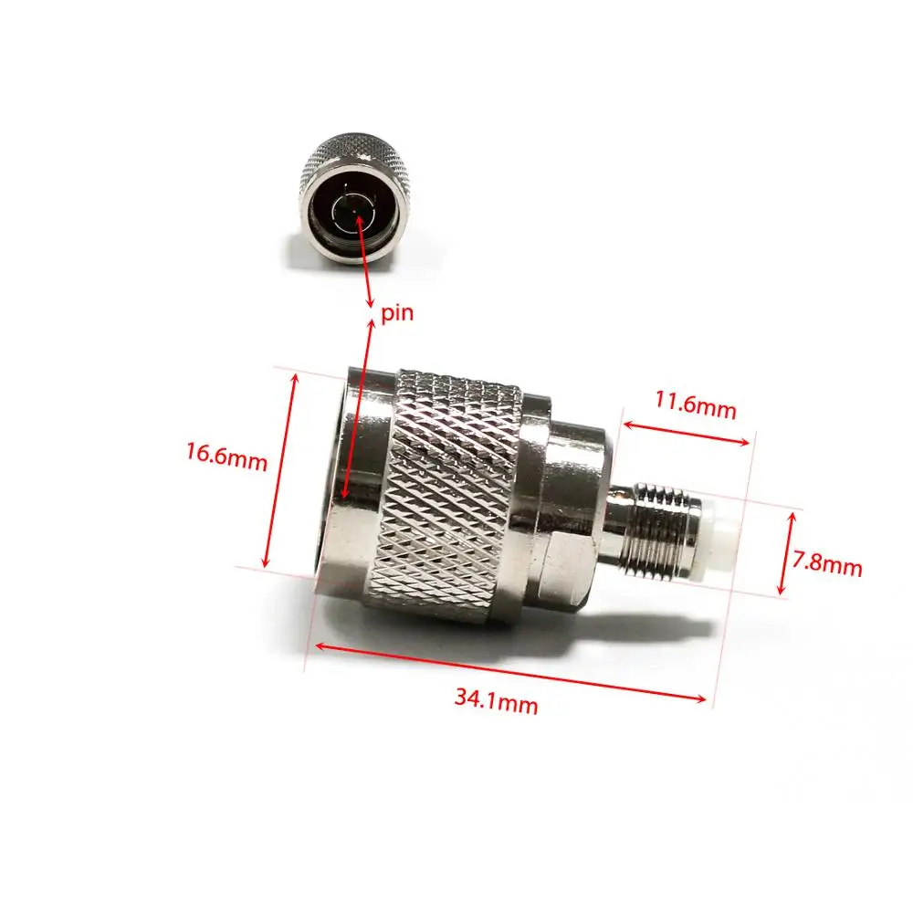 1PC NEW N Male Plug to FME Female Jack RF Coax Adapter convertor Straight Nickelplated wholesale
1PC NEW N Male Plug to FME Female Jack RF Coax Adapter convertor Straight Nickelplated wholesale