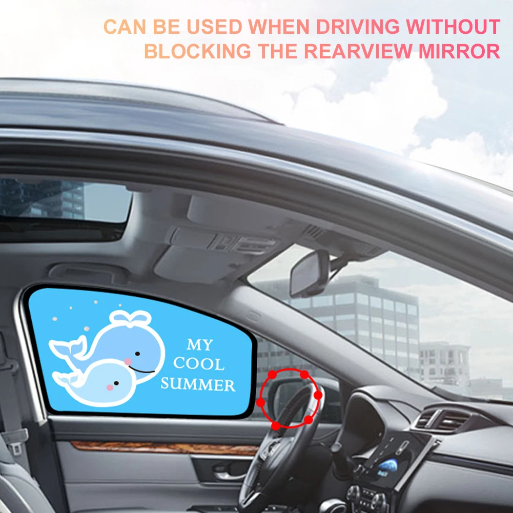 2Pcs Universal Car Window Sunshade Cute Cartoon Car Styling Curtain Anti-UV Block Heat Baby Sun Shades Car Windshield Sunshades
2Pcs Universal Car Window Sunshade Cute Cartoon Car Styling Curtain Anti-UV Block Heat Baby Sun Shades Car Windshield Sunshades