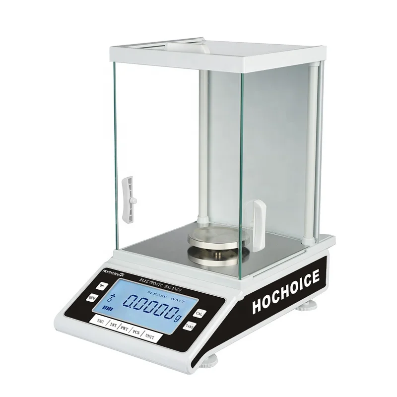 

Электронные точные аналитические весы Hochoice, 0,0001 г, 220 г, лабораторные цифровые чувствительные весы, 0,1 мг