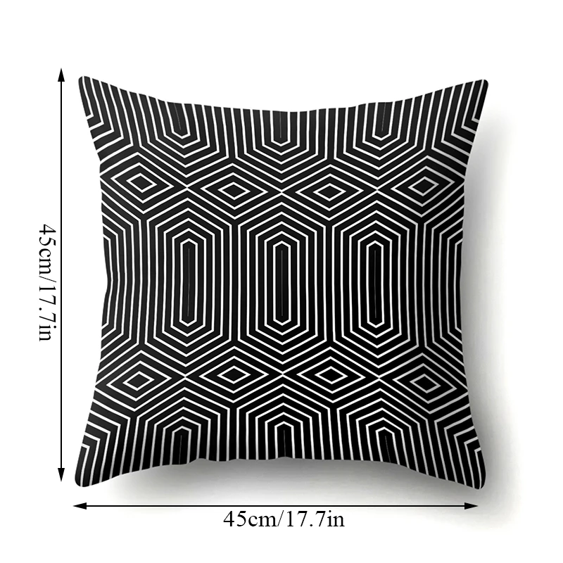2021 New Fashion Nordic Simple Abstract Geometric Black and White Car Sofa Cushion Cover Home Bedroom Bed Decoration Pillowcase
2021 New Fashion Nordic Simple Abstract Geometric Black and White Car Sofa Cushion Cover Home Bedroom Bed Decoration Pillowcase