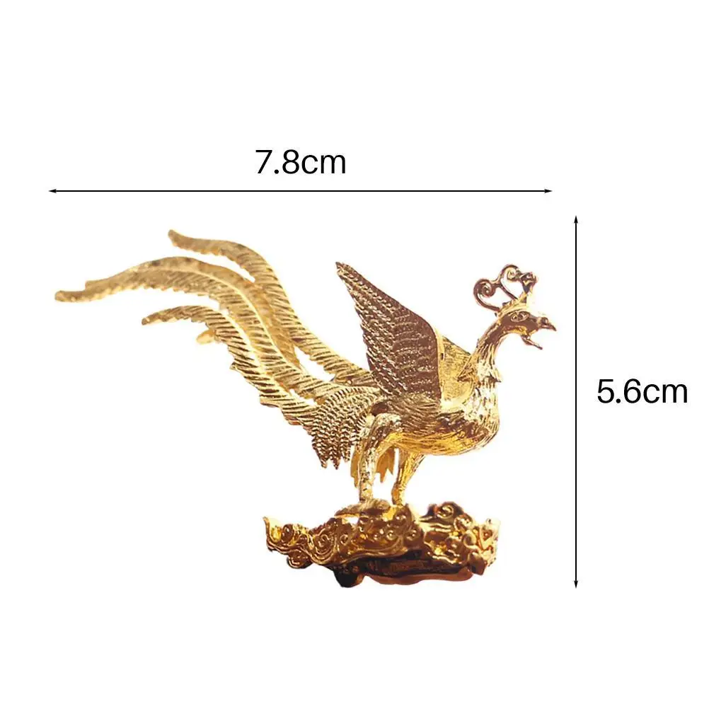 Antique Gold Phoenix Incense Burner Incense Stick Holder Zinc Alloy Aromatherapy Furnace Home Decor
Antique Gold Phoenix Incense Burner Incense Stick Holder Zinc Alloy Aromatherapy Furnace Home Decor