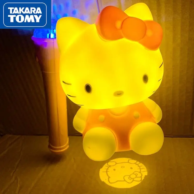 TAKARA TOMY Fashion Cute Cartoon Hello Kitty Vinyl Lantern Music Projection Lantern Children Piggy Bank
TAKARA TOMY Fashion Cute Cartoon Hello Kitty Vinyl Lantern Music Projection Lantern Children Piggy Bank