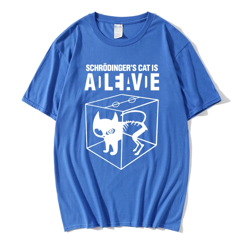 Summer Men T-shirt Schrodinger's Cat The Big Bang Theory Casual Short Sleeved Cotton Tops Male Women T-shirt Tee Camisetas Shirt
Summer Men T-shirt Schrodinger's Cat The Big Bang Theory Casual Short Sleeved Cotton Tops Male Women T-shirt Tee Camisetas Shirt