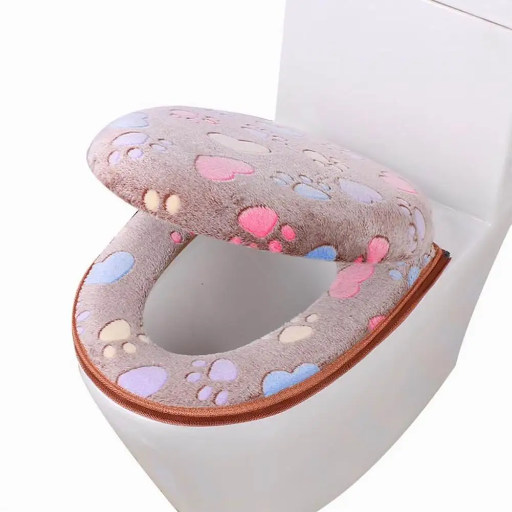 Universal Toilet Seat Cover Lid Cover Winter Toilet Seat Cushion Fleece Washable Toilet Seat Pad Quick Release Closure Design
Universal Toilet Seat Cover Lid Cover Winter Toilet Seat Cushion Fleece Washable Toilet Seat Pad Quick Release Closure Design