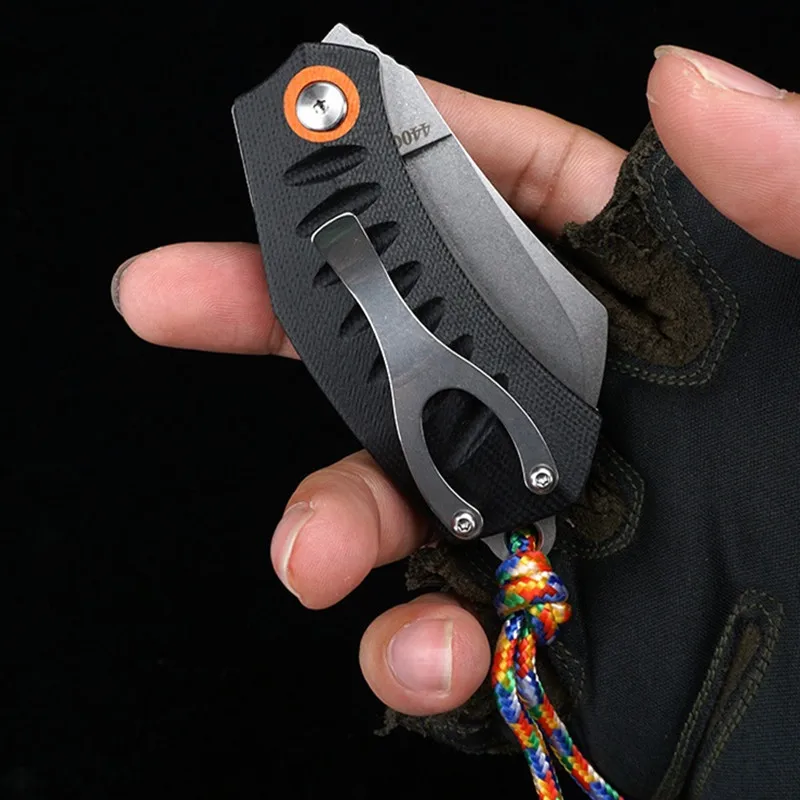 Multifunctional Folding Knife G10 Handle 440C D2 Blade Pocket Camping Hunting Knives EDC Tools
Multifunctional Folding Knife G10 Handle 440C D2 Blade Pocket Camping Hunting Knives EDC Tools