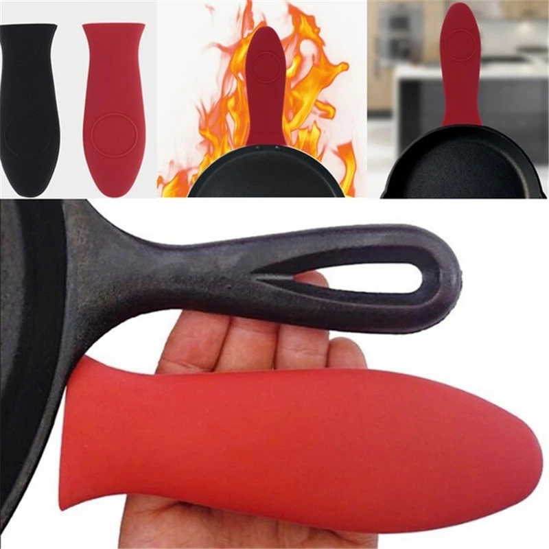Non-Slip Silicone Hot Handle Holder Potholder Cast Iron Skillets Sleeve Grip Cover
Non-Slip Silicone Hot Handle Holder Potholder Cast Iron Skillets Sleeve Grip Cover