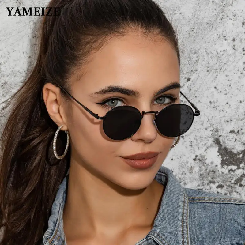 Круглые Солнцезащитные очки YAMEIZE для женщин 2022 роскошные женские Мужские Винтажные Солнцезащитные очки Ретро дизайн женские солнцезащитны...
Круглые Солнцезащитные очки YAMEIZE для женщин 2022 роскошные женские Мужские Винтажные Солнцезащитные очки Ретро дизайн женские солнцезащитны...