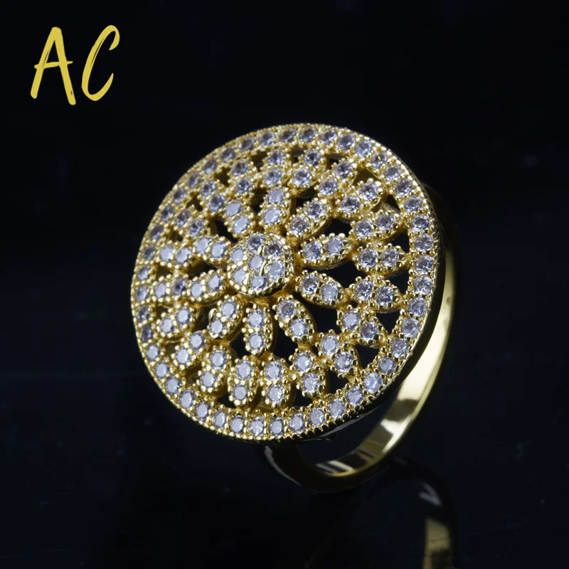 Ethnic Vintage Rings for Women 2022 Trend Zircon Paved Round Luxury Women's Ring Gold Plated Hollow Pattern Banquet Jewelry Gift
Ethnic Vintage Rings for Women 2022 Trend Zircon Paved Round Luxury Women's Ring Gold Plated Hollow Pattern Banquet Jewelry Gift