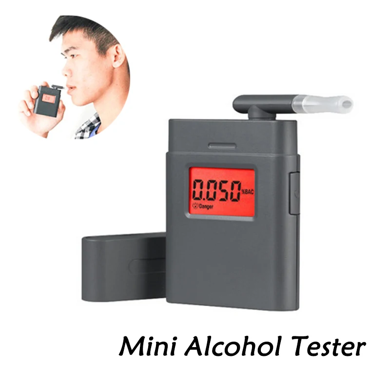 Portable Car Mini Alcohol Tester High Accurate LED Display 360 Rotation Blowing Port Breathing Tester Safety Driving Tools
Portable Car Mini Alcohol Tester High Accurate LED Display 360 Rotation Blowing Port Breathing Tester Safety Driving Tools