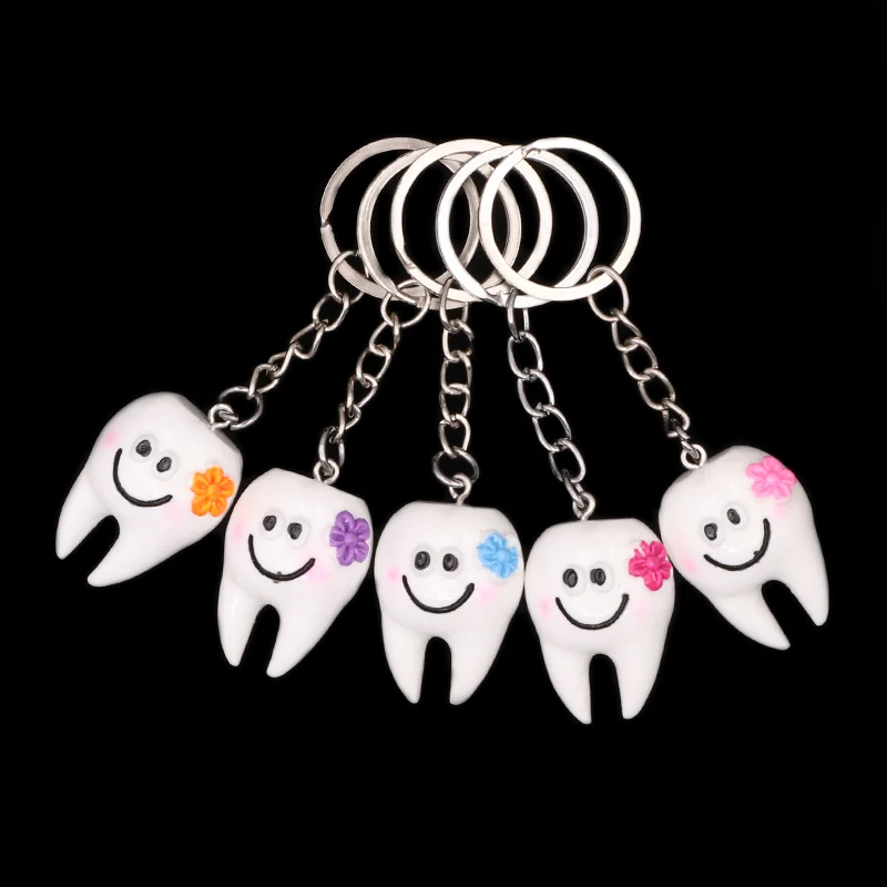 5pcs Cartoon Teeth Keychain Dentist Decoration Key Chains Pendant Resin Tooth Model Shape Key Rings Dental Clinic Gift For Kids
5pcs Cartoon Teeth Keychain Dentist Decoration Key Chains Pendant Resin Tooth Model Shape Key Rings Dental Clinic Gift For Kids