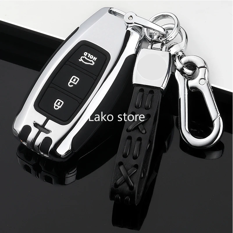 Reliable Aluminium Alloy Car Key Cover Case for Hyundai Sonata Key Case for Car Silver
Reliable Aluminium Alloy Car Key Cover Case for Hyundai Sonata Key Case for Car Silver