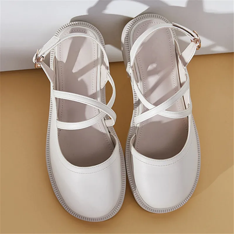 Platform Fashion Summer Ladies Sandals Mary Jane Japanese JK Sweet And Elegant High Heels Casual Comfortable Soft Kawaii Shoes
Platform Fashion Summer Ladies Sandals Mary Jane Japanese JK Sweet And Elegant High Heels Casual Comfortable Soft Kawaii Shoes