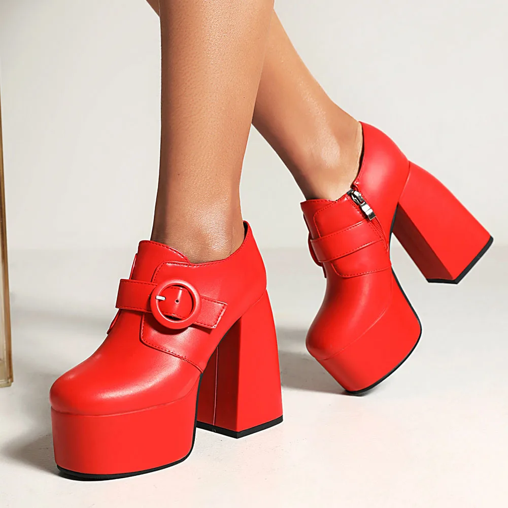 GIGIFOX Plus Size 48 Platform Chunky Platform High Heels Spring Summer Pumps Goth Women's Shoes
GIGIFOX Plus Size 48 Platform Chunky Platform High Heels Spring Summer Pumps Goth Women's Shoes