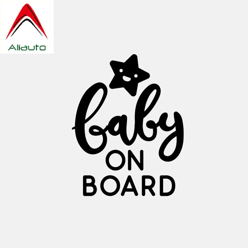 Автомобильная креативная наклейка Aliauto Baby on Board милые виниловые аксессуары со