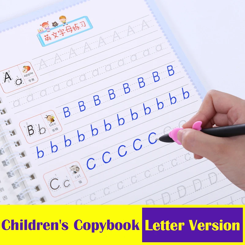 3D Groove Reusable English&Chinese Copybook Drawing Toy HandWriting Groove English Copybook For Calligraphy Montessori Toys
3D Groove Reusable English&Chinese Copybook Drawing Toy HandWriting Groove English Copybook For Calligraphy Montessori Toys