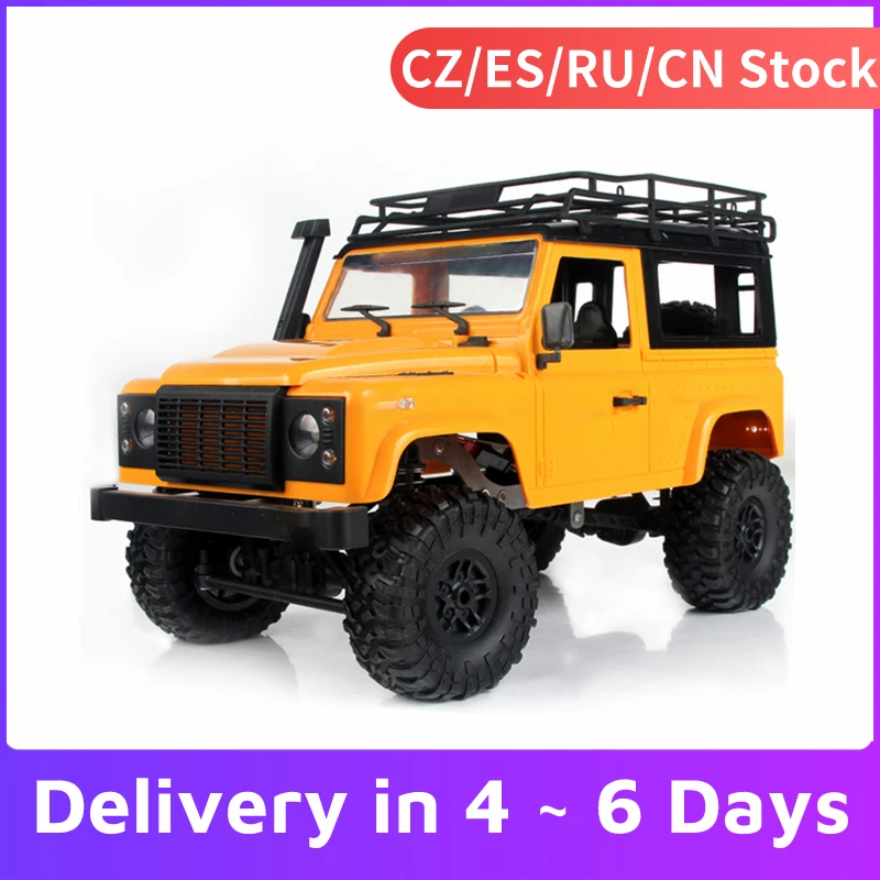 MN-D90 Rock Crawler 1/12 2.4G 4WD Remote Control Car 180 Motor High Speed Off Road Car RC Car Led Light RTR
MN-D90 Rock Crawler 1/12 2.4G 4WD Remote Control Car 180 Motor High Speed Off Road Car RC Car Led Light RTR