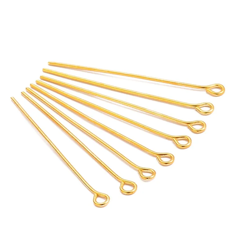 200pcs/lot Gold/Ancient Bronze Eye Head Pin 20 30 40 50 mm Eye Pins for Diy Jewelry Making Findings Accessories
200pcs/lot Gold/Ancient Bronze Eye Head Pin 20 30 40 50 mm Eye Pins for Diy Jewelry Making Findings Accessories