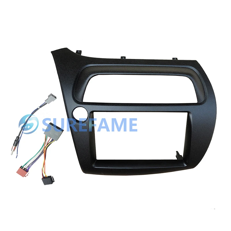Автомобильная фасция Double 2 Din для Honda Civic FN LHD с проводом антенной радио GPS стерео