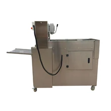 Hot Sale Electric Meat Cutter Automatic Lamb Cutting Machine CNC Double Cut Mutton Roll Machine Kitchen Tool
