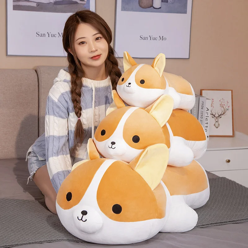 New 40-80cm cute fat corgi dog plush toy hand warmer stuffed soft cute animal cartoon pillow children girl birthday gift
New 40-80cm cute fat corgi dog plush toy hand warmer stuffed soft cute animal cartoon pillow children girl birthday gift