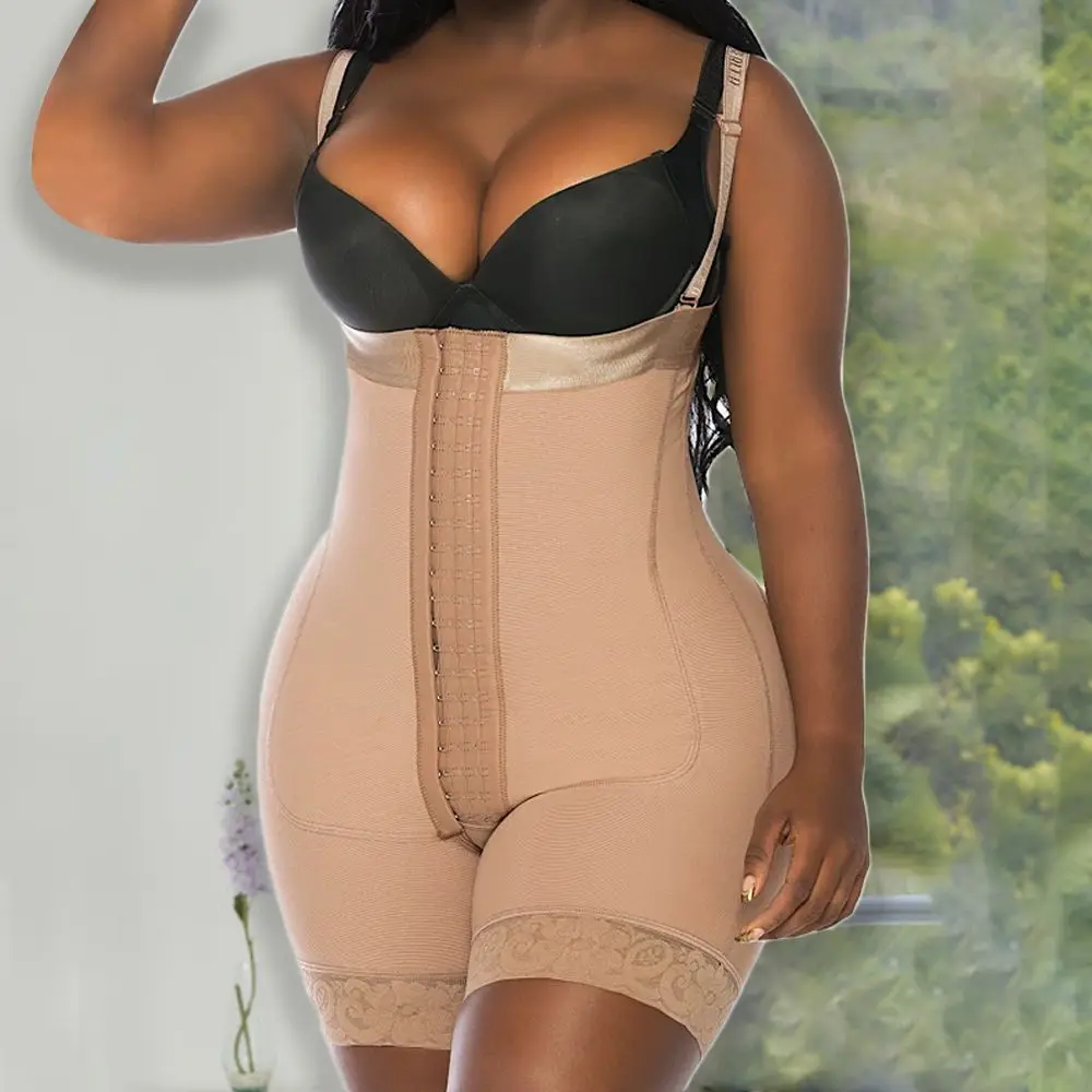 Post Surgery Compression Garments Strapless Body Shaper Slimming Underwear Belly Reductive Girdle Gaine Amincissante Femme
Post Surgery Compression Garments Strapless Body Shaper Slimming Underwear Belly Reductive Girdle Gaine Amincissante Femme