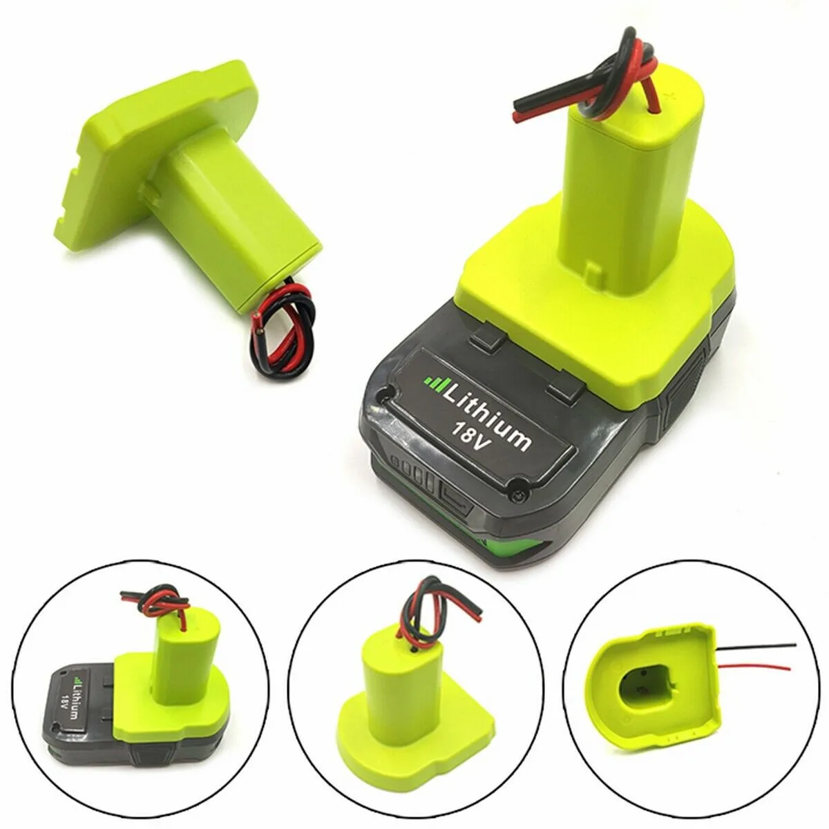 Адаптер для аккумулятора Ryobi One + 18 в, адаптер для вывода литий-ионной батареи, DIY преобразователь для 3D-печати
Адаптер для аккумулятора Ryobi One + 18 в, адаптер для вывода литий-ионной батареи, DIY преобразователь для 3D-печати