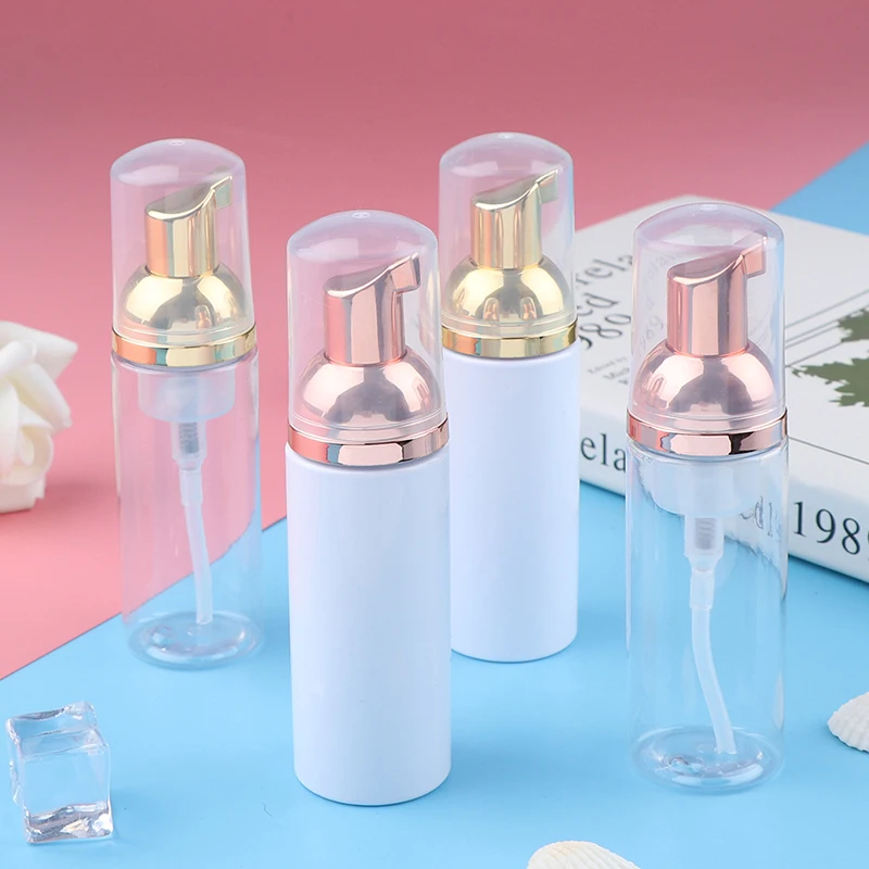 Флакон с дозатором для жидкости для ресниц, пластиковый, розовое золото, 60 мл, 1 шт.
Флакон с дозатором для жидкости для ресниц, пластиковый, розовое золото, 60 мл, 1 шт.