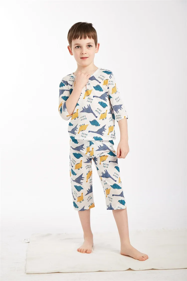 2020 custom organic cotton children boys sleepwear summer sleeping pajamas for kids
2020 custom organic cotton children boys sleepwear summer sleeping pajamas for kids