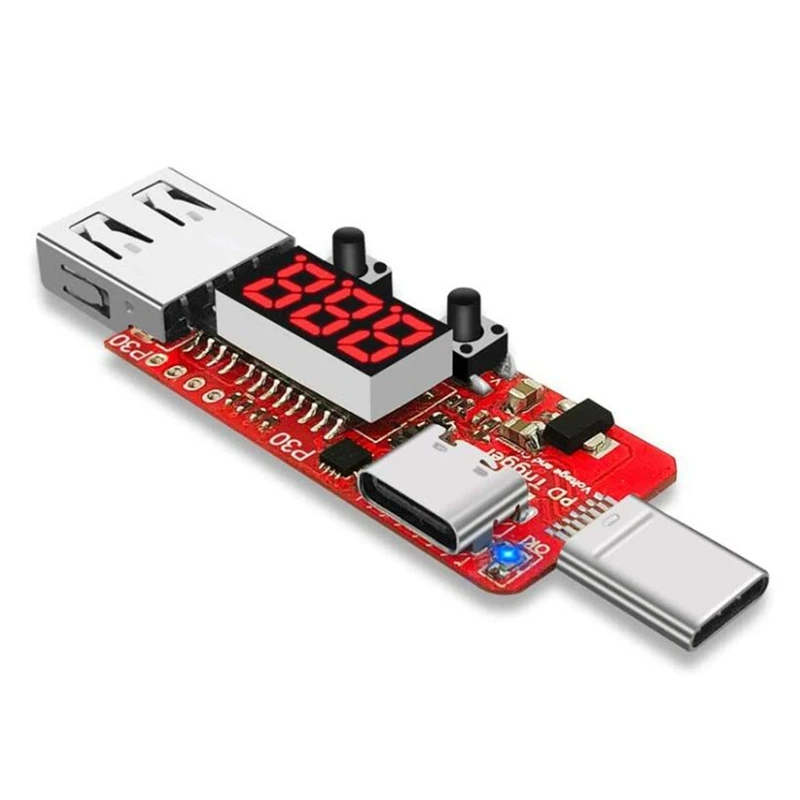 Зарядное устройство PD Type-C PD2.0 5 в 9 в 12 В 15 в 20 в автоматический детектор напряжения для зарядного устройства Xiaomi PD триггер фиксированное напр...
Зарядное устройство PD Type-C PD2.0 5 в 9 в 12 В 15 в 20 в автоматический детектор напряжения для зарядного устройства Xiaomi PD триггер фиксированное напр...