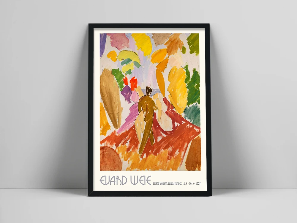 Danish Edvard Weie Exhibition Poster Modern abstract Style Wall Art Canvas Painting Print Pictures for Living Room Home Decor
Danish Edvard Weie Exhibition Poster Modern abstract Style Wall Art Canvas Painting Print Pictures for Living Room Home Decor