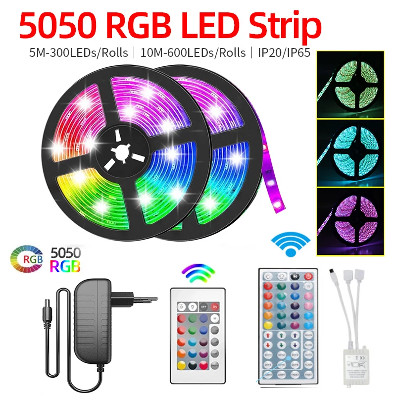 High-end Bluetooth RGB LED light with patch 5050 soft belt 2835 LED light 5M.10M.15M with diode DC12V Bluetooth music control
High-end Bluetooth RGB LED light with patch 5050 soft belt 2835 LED light 5M.10M.15M with diode DC12V Bluetooth music control