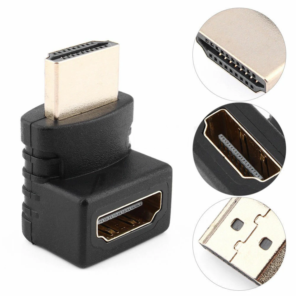 HDMI Elbow 270 Degree Adapter Direct Male to Female Version 1.4 HD Adapter Flexible Adapter Cable Mobile Phone Accessories 2020
HDMI Elbow 270 Degree Adapter Direct Male to Female Version 1.4 HD Adapter Flexible Adapter Cable Mobile Phone Accessories 2020