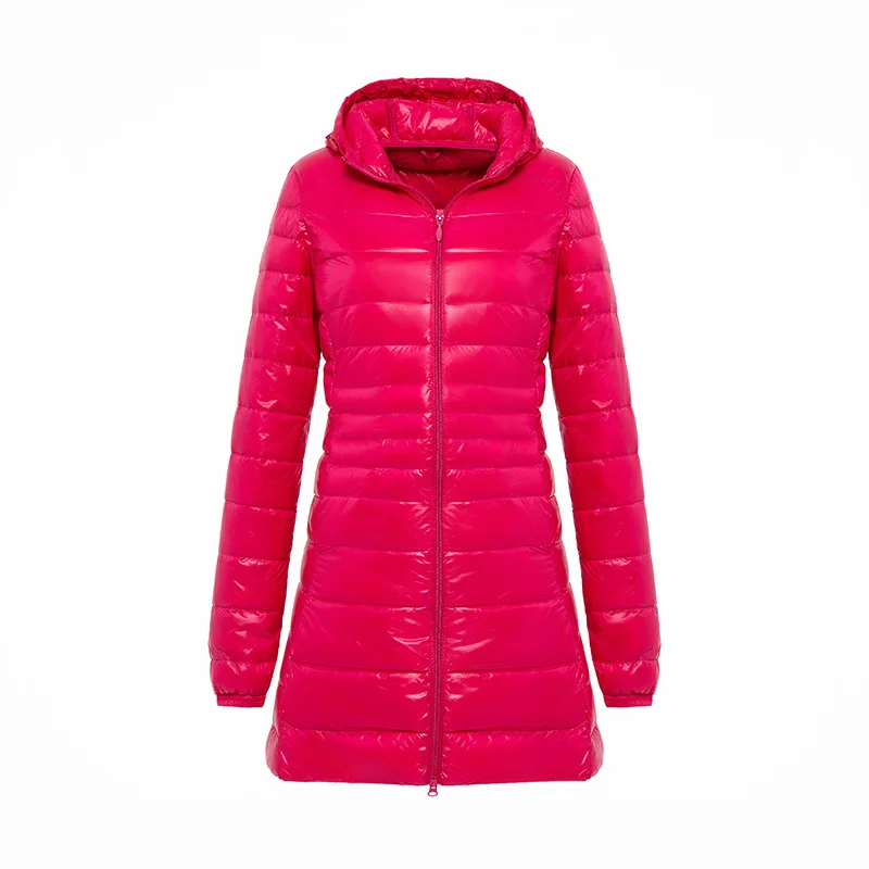 Off season women's winter hooded Down Jacket Large lightweight slim fit medium length women's coat
Off season women's winter hooded Down Jacket Large lightweight slim fit medium length women's coat