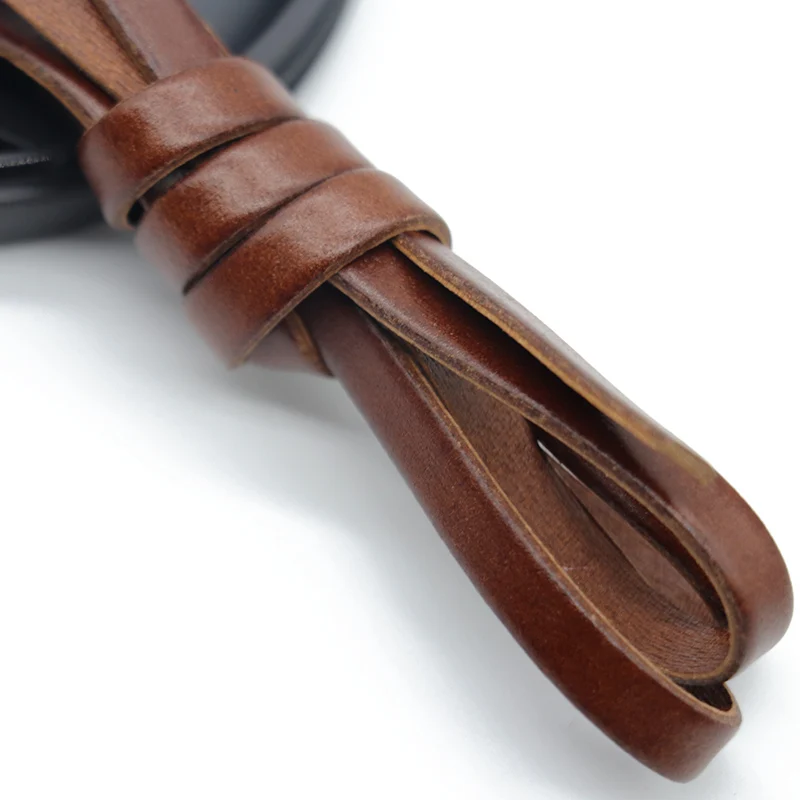 Mibrow 2meters/Lot Vintage Brown 3mm 5mm 6mm 8mm Flat Leather Cords Genuine Leather Cords for Bracelet Jewelry Making Findings
Mibrow 2meters/Lot Vintage Brown 3mm 5mm 6mm 8mm Flat Leather Cords Genuine Leather Cords for Bracelet Jewelry Making Findings