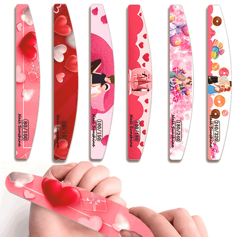 3/5/10pcs Professional Nail File For Manicure Moon Washable Nail Thick Sandpaper Newest Special Nails Buffer File Pedicure Tools
3/5/10pcs Professional Nail File For Manicure Moon Washable Nail Thick Sandpaper Newest Special Nails Buffer File Pedicure Tools