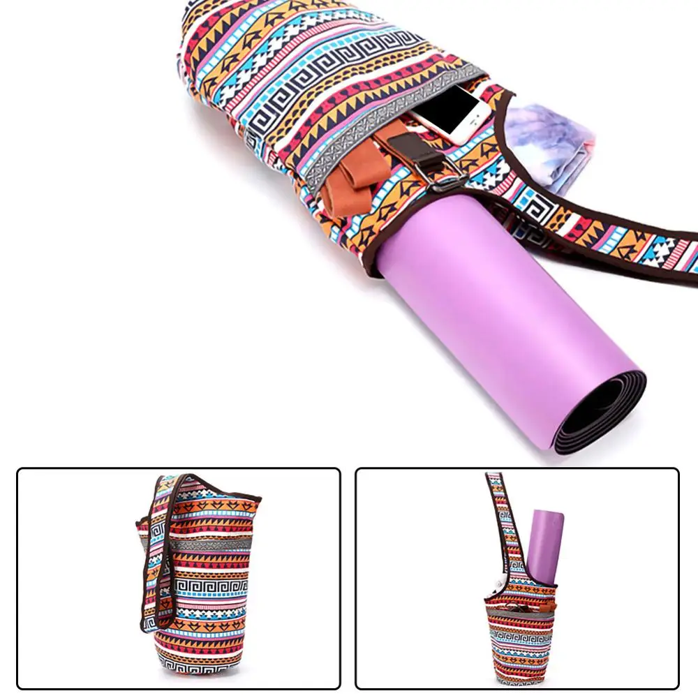 Multifunctional Yoga Mat Bag with Large Pockets and Zipper Pockets Casual Fashion Canvas Yoga Mat Backpack
Multifunctional Yoga Mat Bag with Large Pockets and Zipper Pockets Casual Fashion Canvas Yoga Mat Backpack